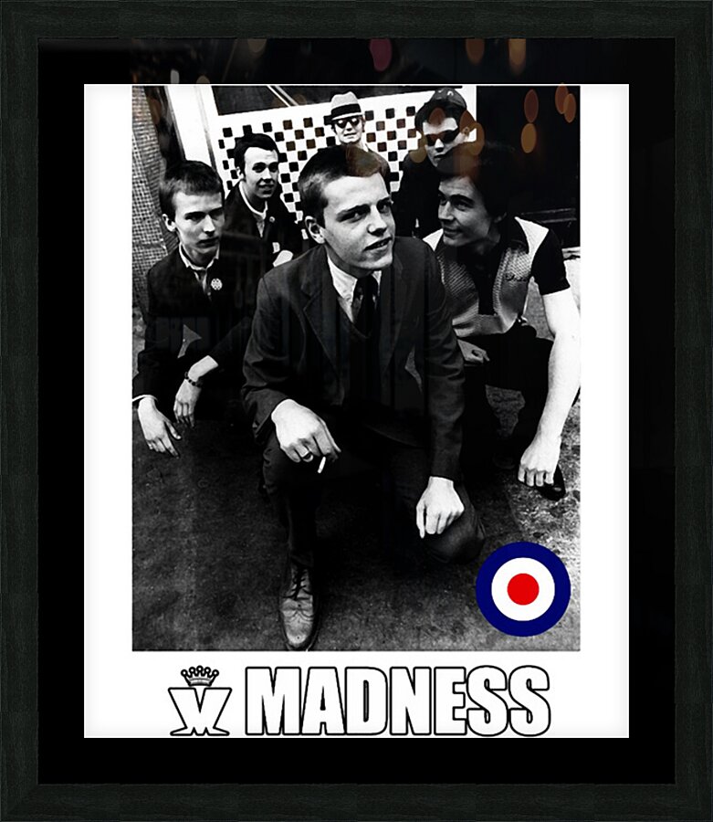 Madness 30 Picture Frame print