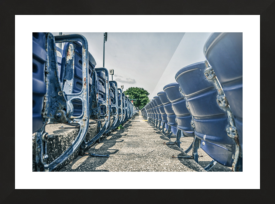 Holman Stadium Picture Frame print