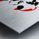 abstrait 4 Metal print