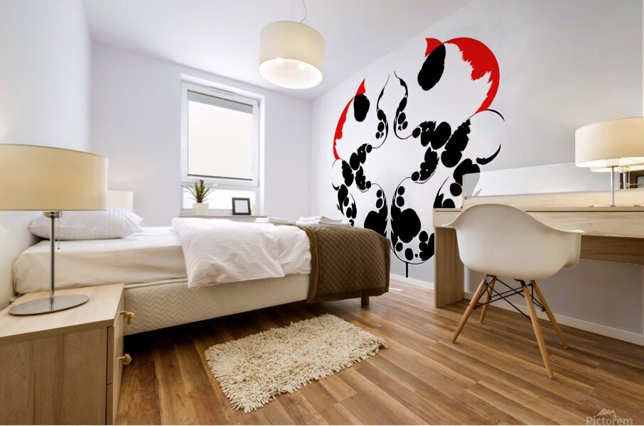 abstrait 4 Mural print