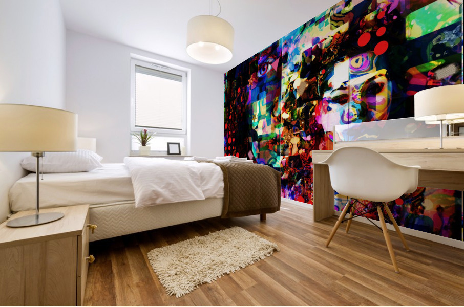 Cleo 4 Mural print