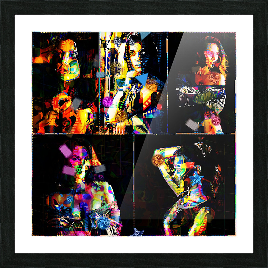 collage3 Picture Frame print