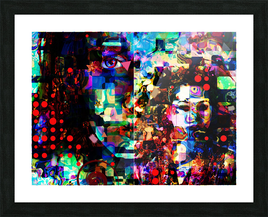 Cleo 4 Picture Frame print