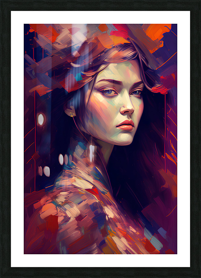 Lizart Picture Frame print
