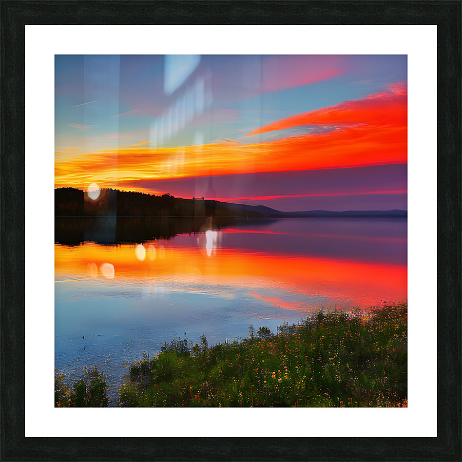 Stoke 6 Picture Frame print