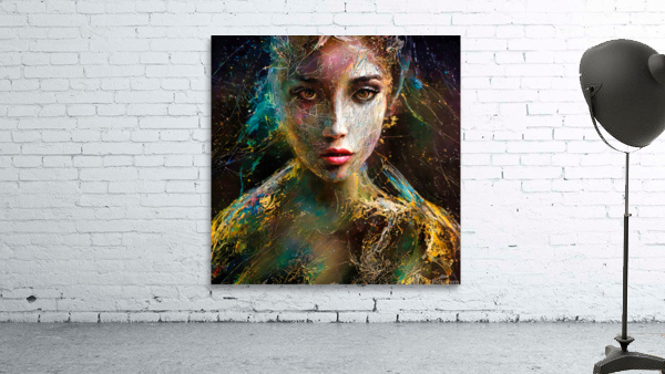 Elikaz visage 4 Wall Preview