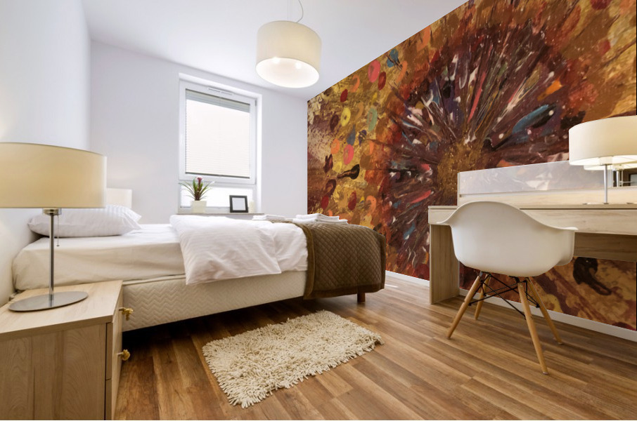 Bursting  Mural print