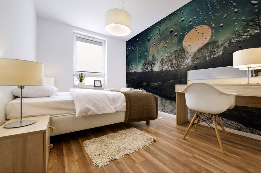 Inside The Storm Mural print