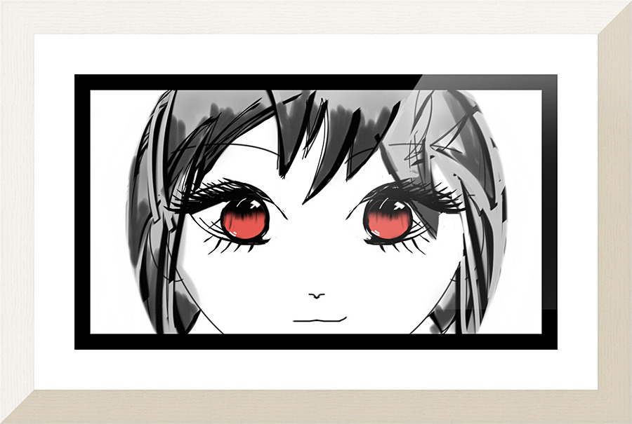If Looks could Picture Frame print