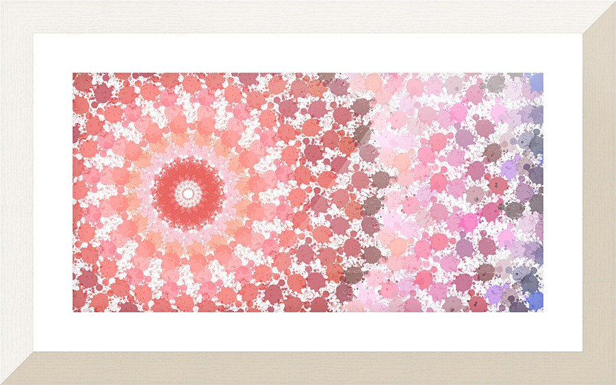 Bursting Bloom Picture Frame print