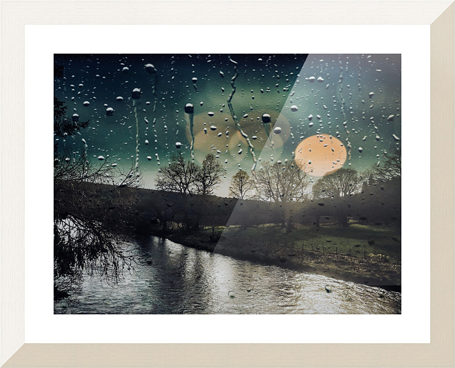 Inside The Storm Picture Frame print