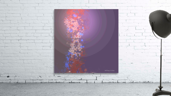 Circle Purple Wall Preview