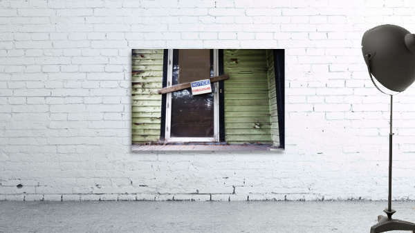 Foreclosed Home Wall Preview