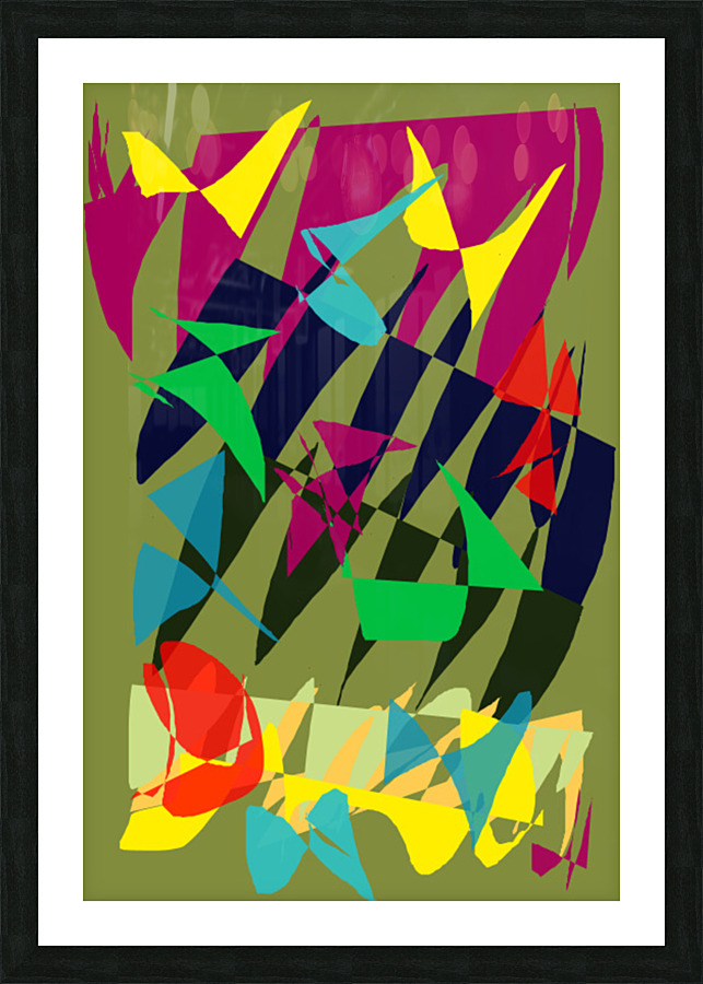 Colors Picture Frame print