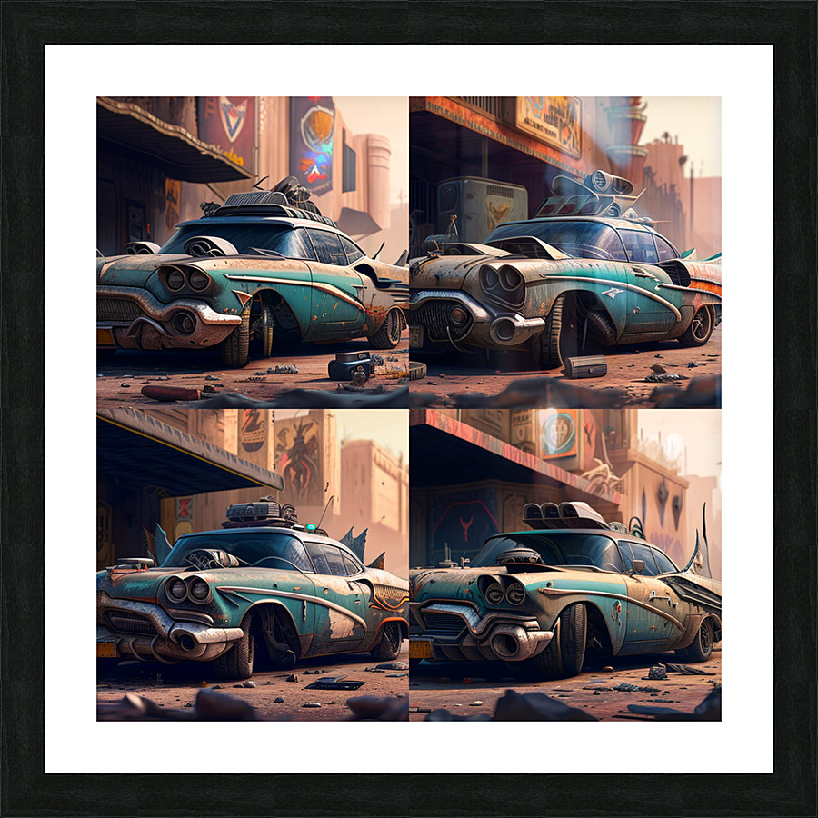 My Car Picture Frame print