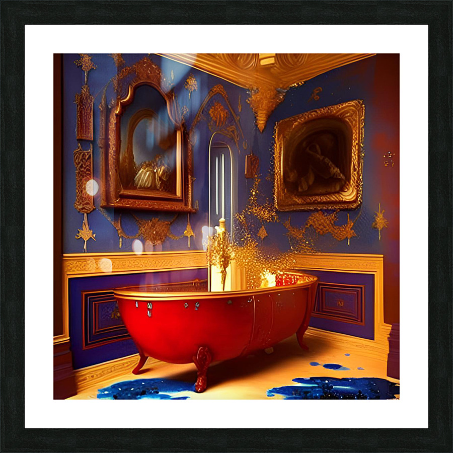The room Picture Frame print