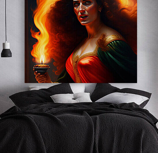  Princess Sheba the queen of flames by ArtMe