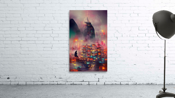 City  life Wall Preview