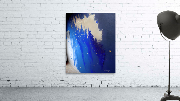 Colors splash on wall Wall Preview