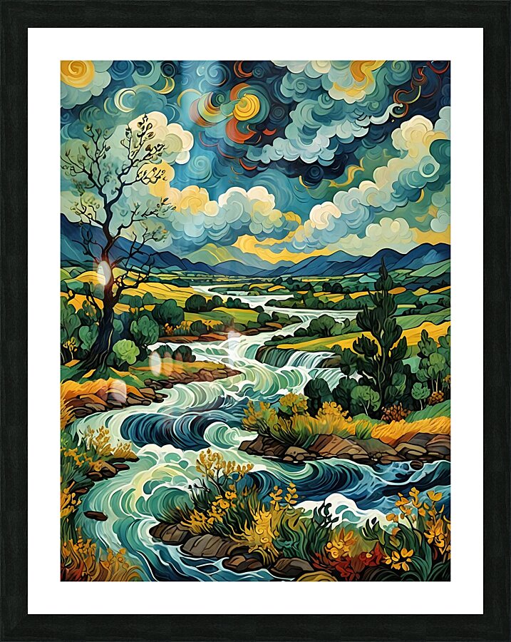 PIC 16 Picture Frame print