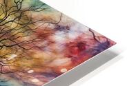 Alcohol Ink Sunset HD Metal print