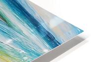 Textured Beach Waves HD Metal print