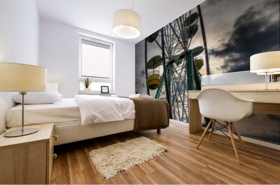 Ferris Wheel Mural print