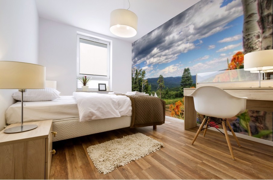 Rest with a View Mural print
