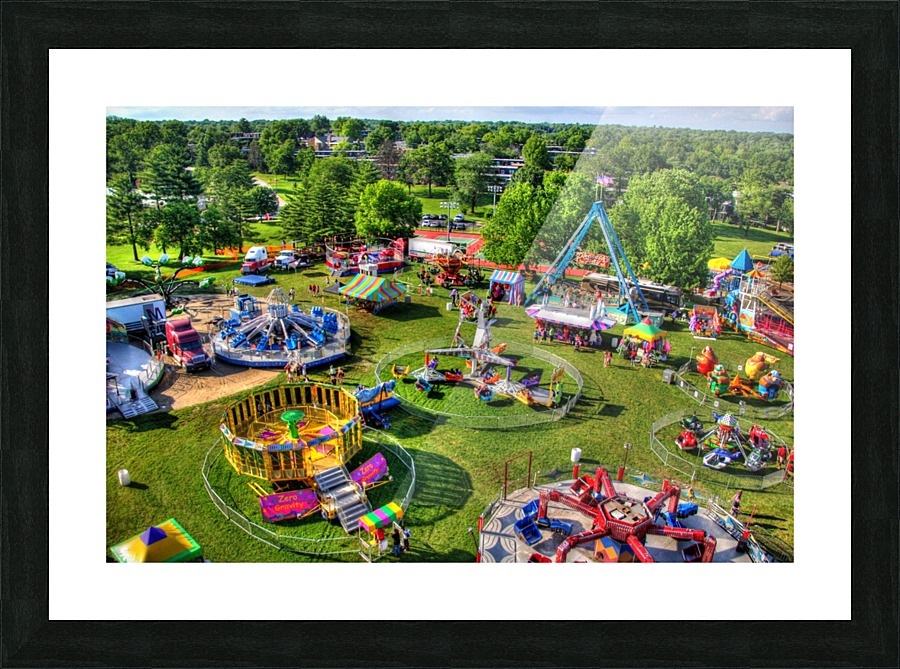 Day at the Fair Picture Frame print