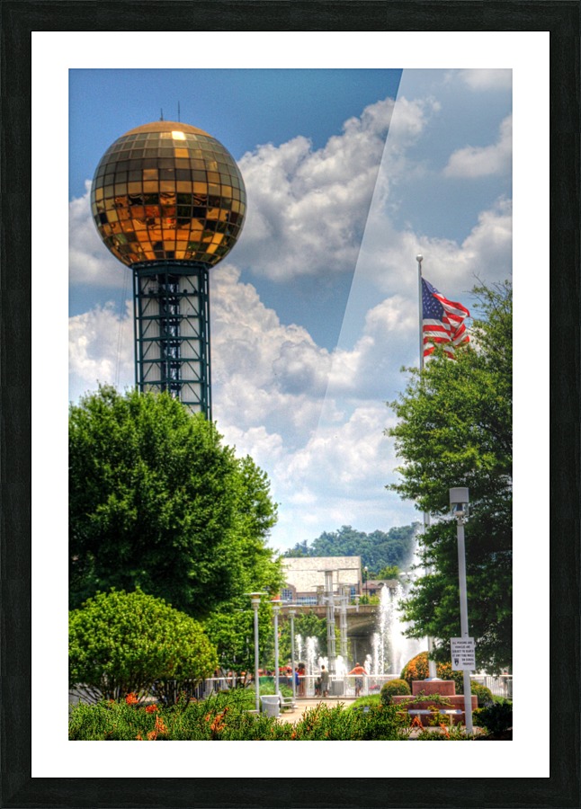 Worlds Fair Picture Frame print