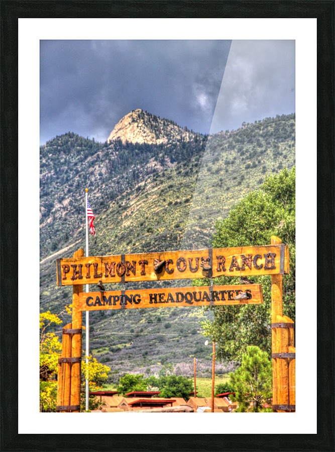 Take a Hike Picture Frame print
