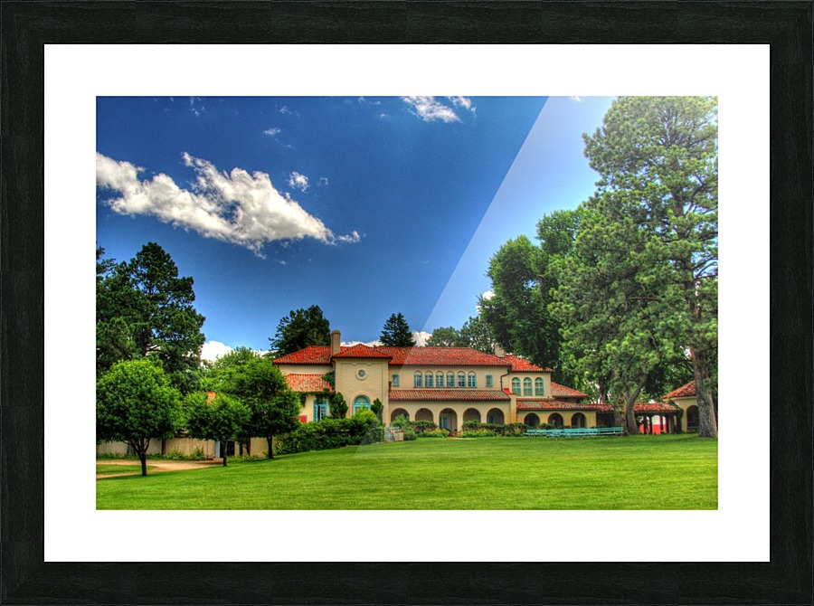 Villa Philmonte Picture Frame print