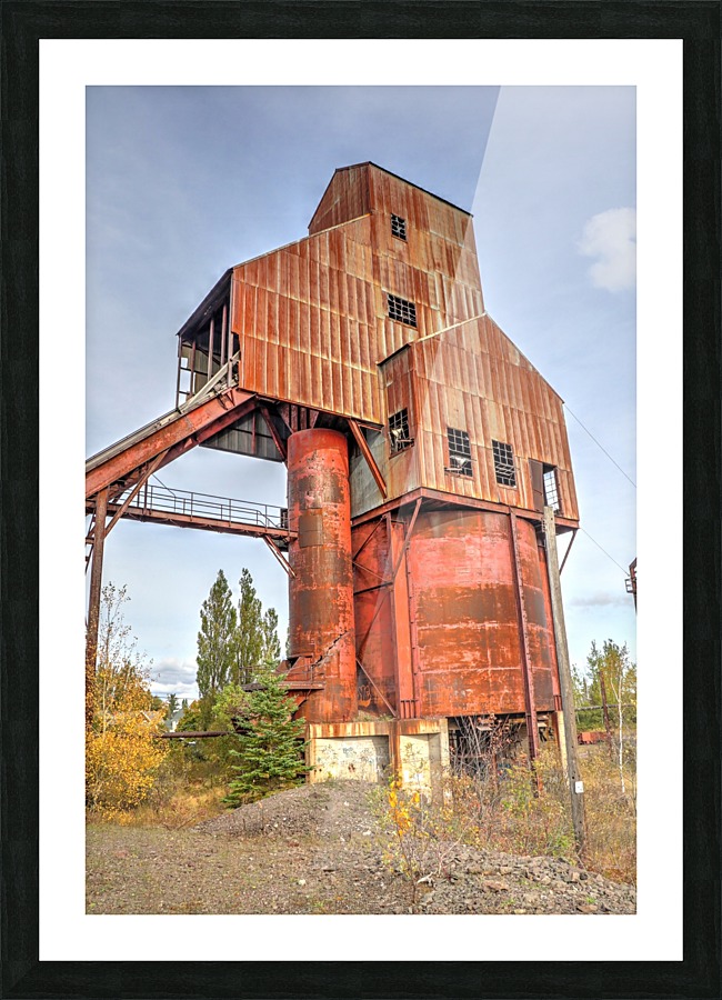 Copper Mine 2 Picture Frame print