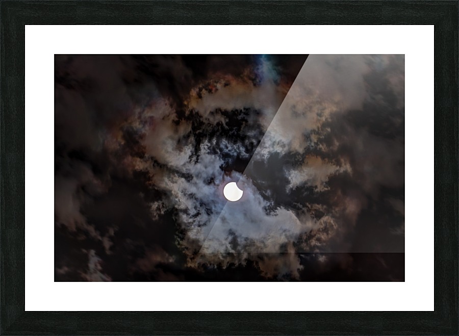 2017 Eclispe Picture Frame print