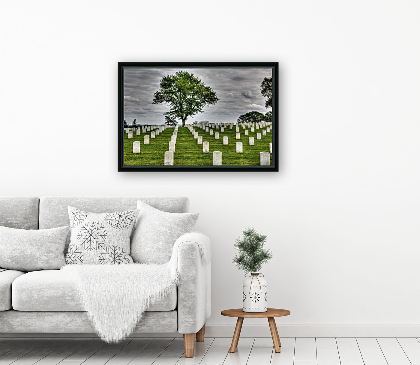 Cemetery Memorial Flags Reproduction