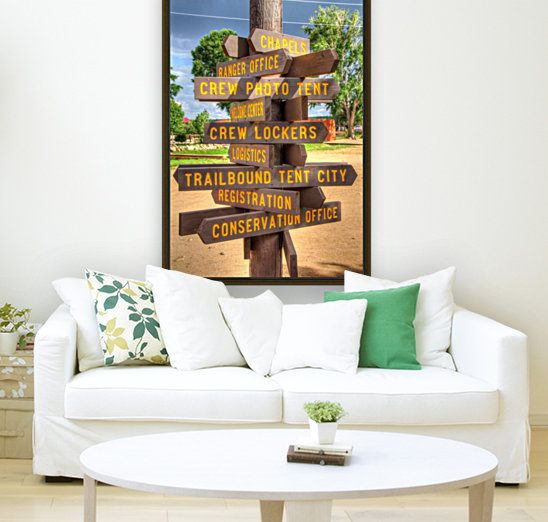 Trail Signpost Reproduction