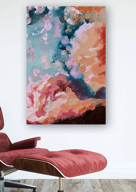  Magical Cloud Oil Painting by Shubham Sharma