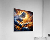 Digital Blues Acrylic Print