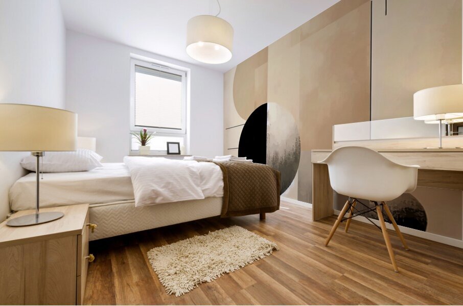 Balanced Forms Mural print