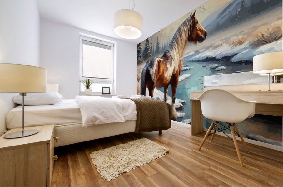 Winter Watch Mural print