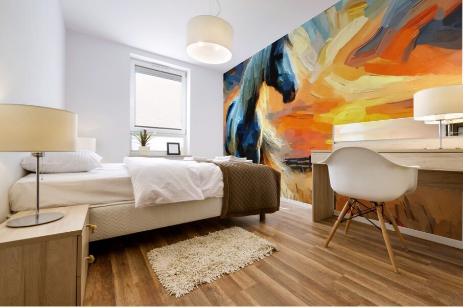  Paint Horse Mural print