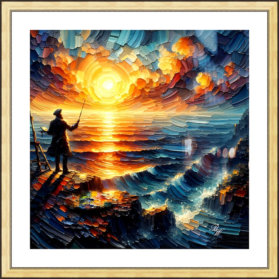 Artist World  Picture Frame print