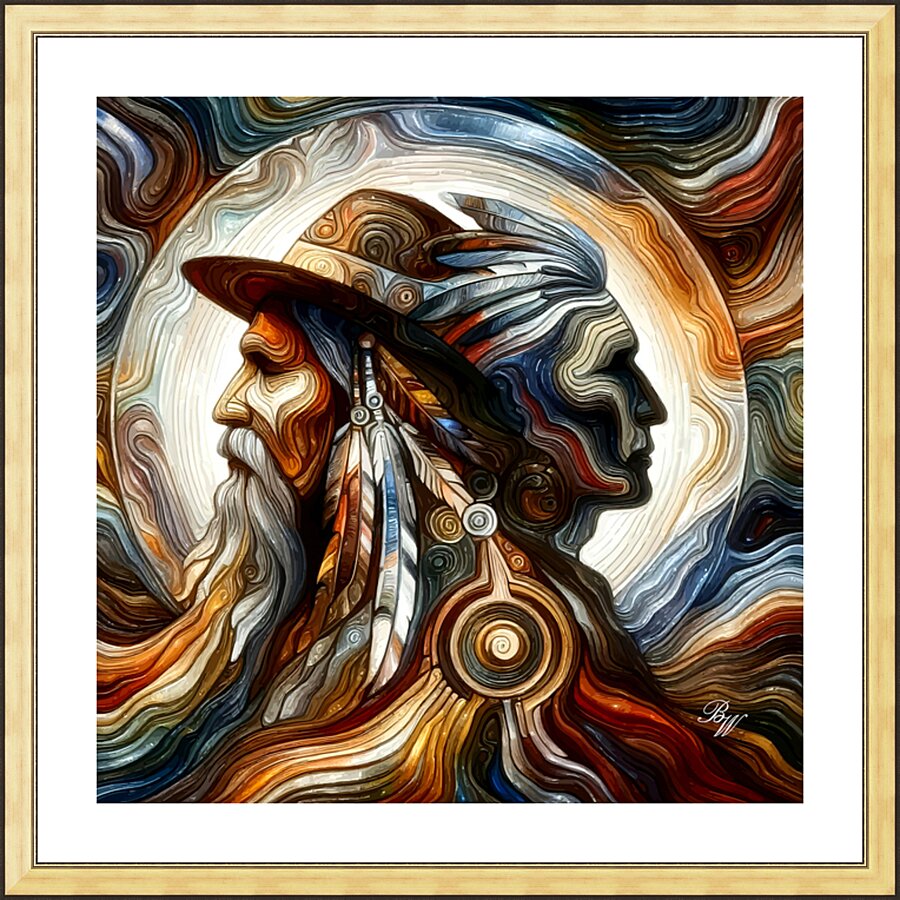 Kindred Spirits Picture Frame print