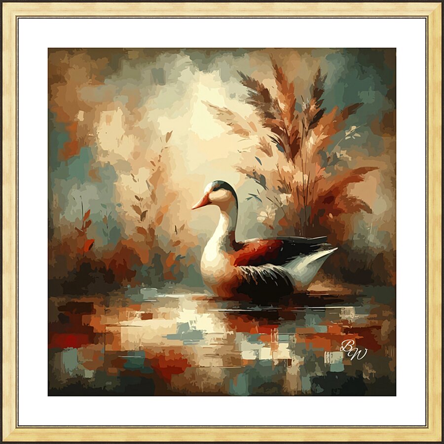Still Waters Picture Frame print