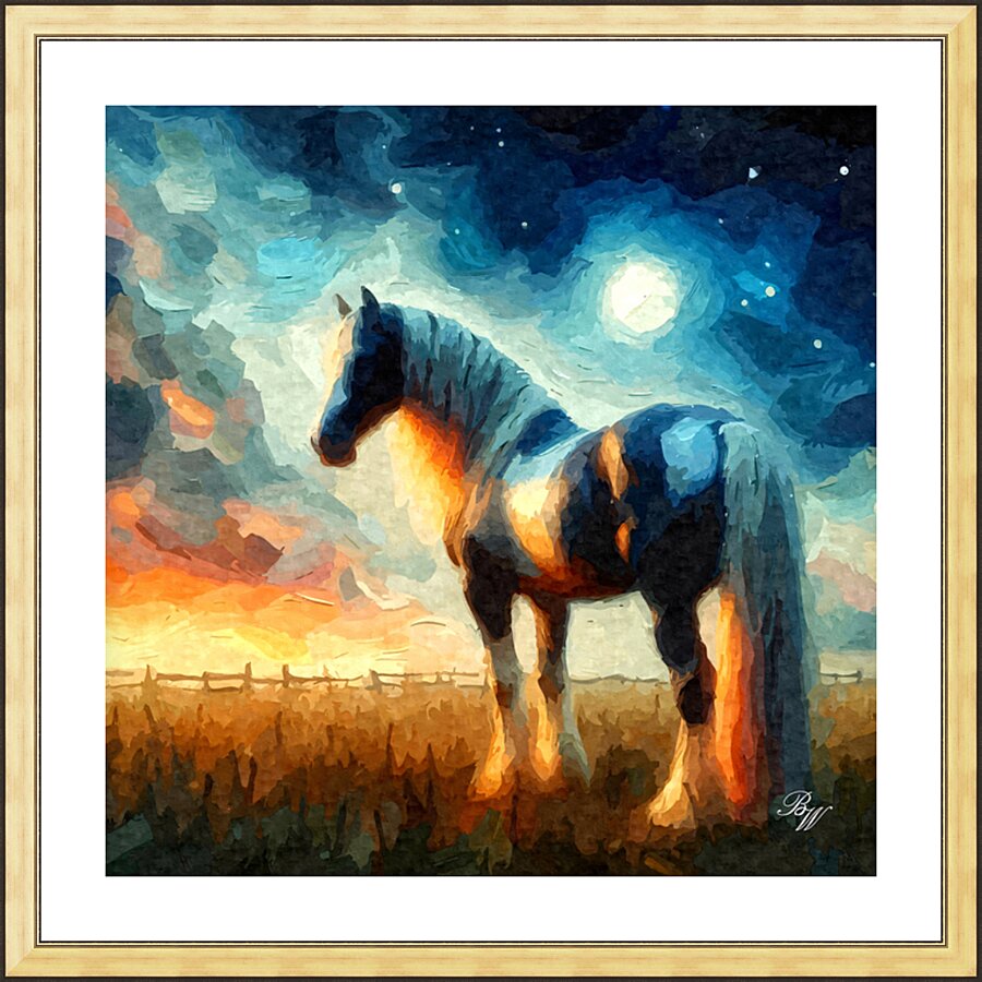 Twilight Grace Picture Frame print