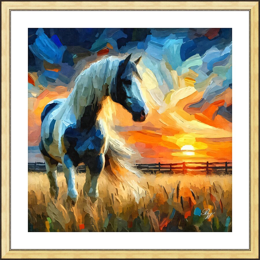  Paint Horse Picture Frame print