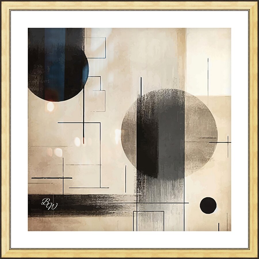 Abstract Horizons Picture Frame print