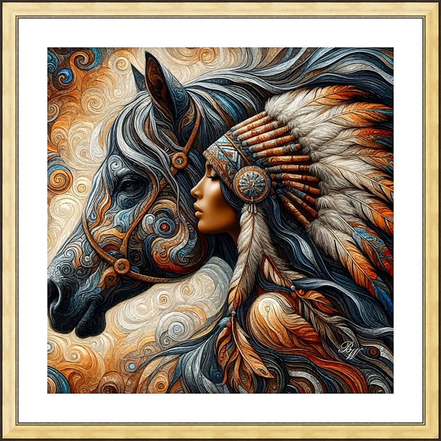 Silent Guardians Picture Frame print