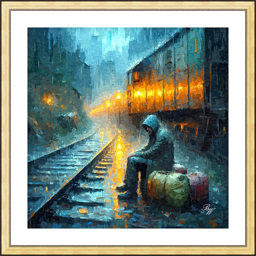 Solitude at Dusk Picture Frame print