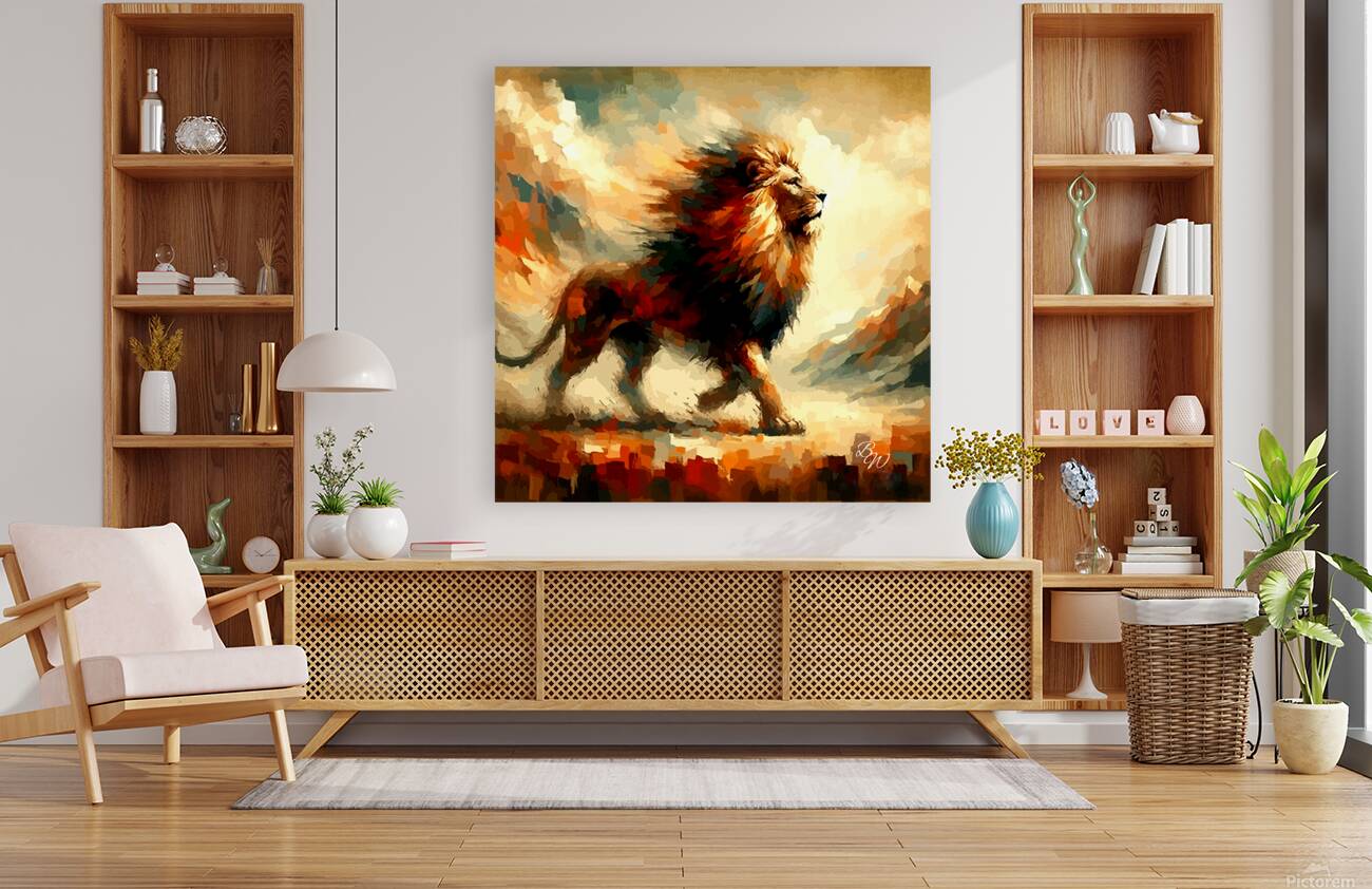 Historical Lion  Reproduction
